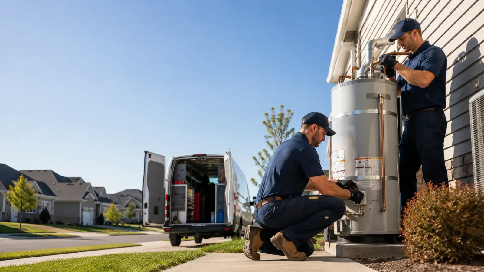 Water Heater Installation in Olivia, MN